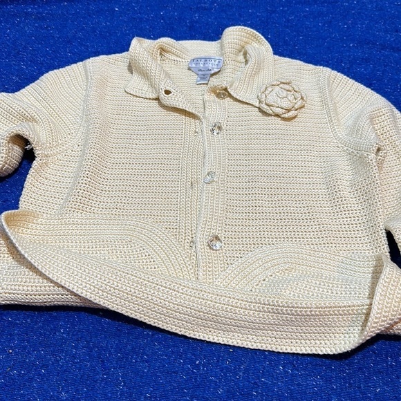 Vintage Talbots collection pure silk  with flower size M - Picture 11 of 16